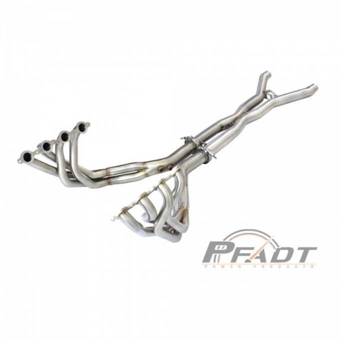 Corvette PFADT Race Tri-Y Long Tube Header & X-Pipe, 2009-2013