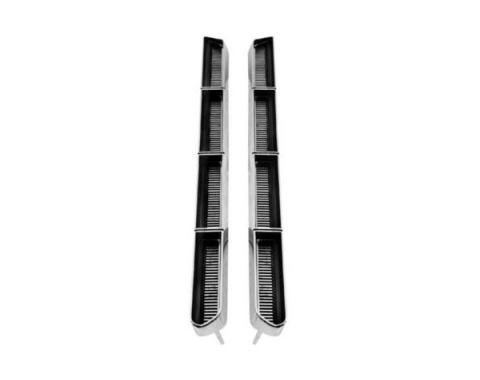 Chevelle Hood Louver Inserts, Super Sport, 1966