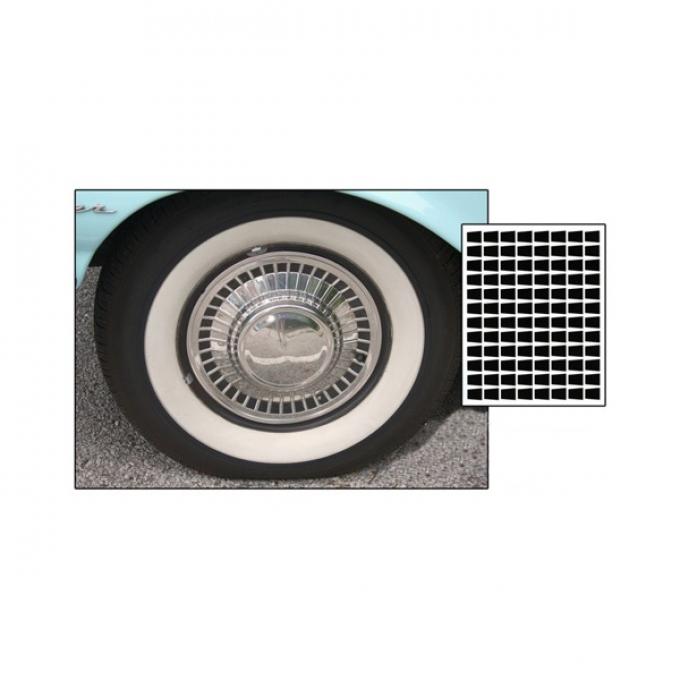 Ford Galaxie Wheel Cover Decal Kit, 1961