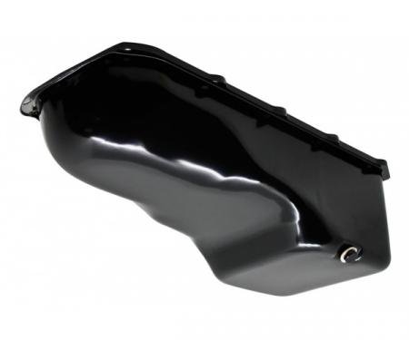 Firebird Engine Oil Pan, Black, V8, 1967-1981