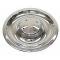 Chevelle Wheel Center Cap Base, Stainless, Rally, 1967
