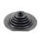 Transmission Floor Shift Boot - Round With Flat Side