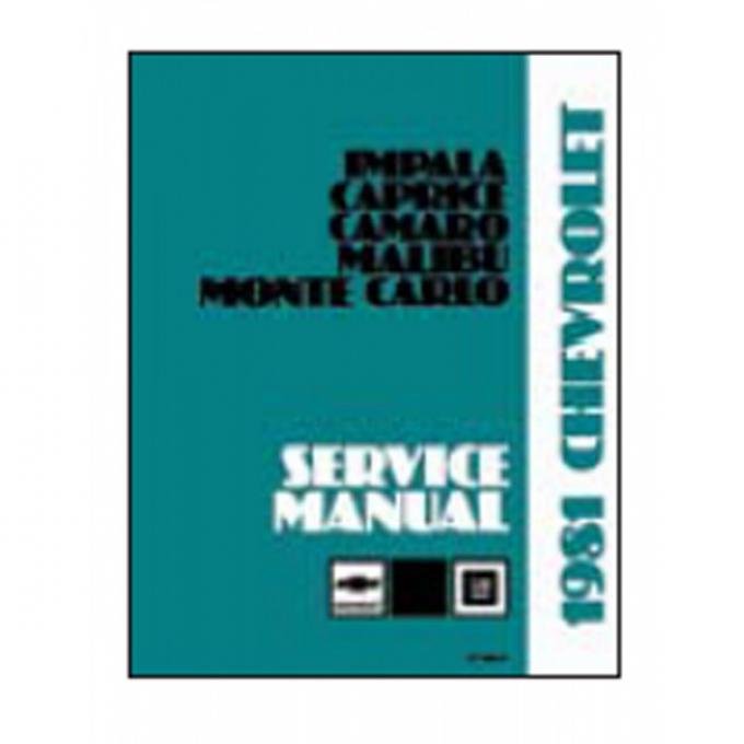 Full Size Chevy, Service Manual, 1981