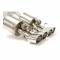 Corvette Exhaust System, With Quad Oval Tips, Fusion, B&B, 2008
