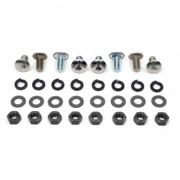 Chevelle Bumper Mounting Bolt Kit, Front, 1970-1972