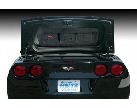 Corvette Inside Trunk Lid 3 Pocket Pod Convertible, 2005-2013