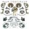 Camaro Power Disc Brake Conversion Kit, Complete, 4-Wheel, 1967-1969