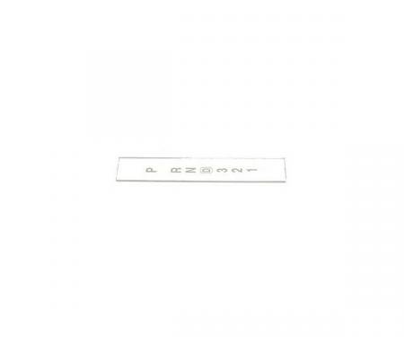 Firebird Console Shifter Position Indicator Lens, Automatic Transmission, Turbo Hydra-Matic TH200-4R & TH700-4R Conversion, 1967