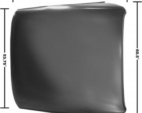 1968-1972 GM A-Body Fastback (Modify for Monte Carlo / Grand Prix / Cutlass) Complete Roof Panel