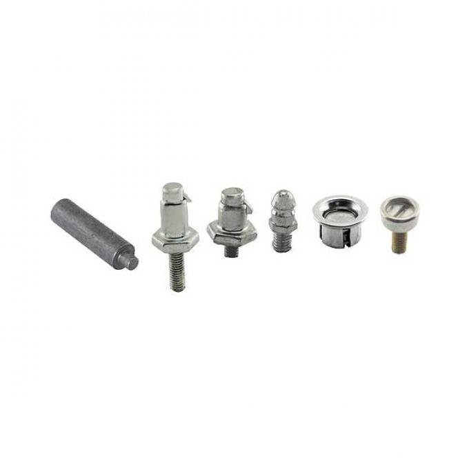 Ford Side Curtain Fastener Set - Ford Roadster - 28 Pieces