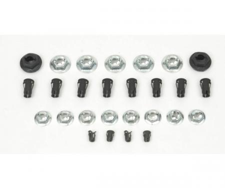 Camaro Emblem Fastener Set, Rally Sport (RS) 1969