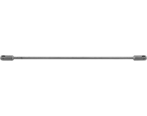 Model A Ford Control Rod & Accelerator - Cadmium - 10-1/2 Long