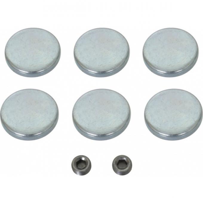 Ford Pickup Truck Soft Plug Set - Steel - 223 Or 262 6 Cylinder