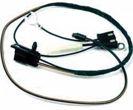 Firebird Clock Wire Harness, For Console Mounted Clock, 1968