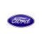 Radiator Emblem - Ford Script - Porcelain - Ford Passenger