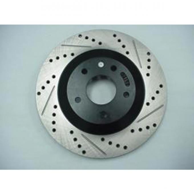 Corvette Brake Rotor, Left, Front, 13", High Performance, 1988-1996