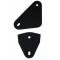 Firebird Door Glass Mounting Plate Gasket Set, 1968-1969