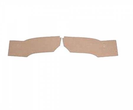 Chevy Cardboard Interior Quarter Panels, 2-Door Sedan, 1953-1954