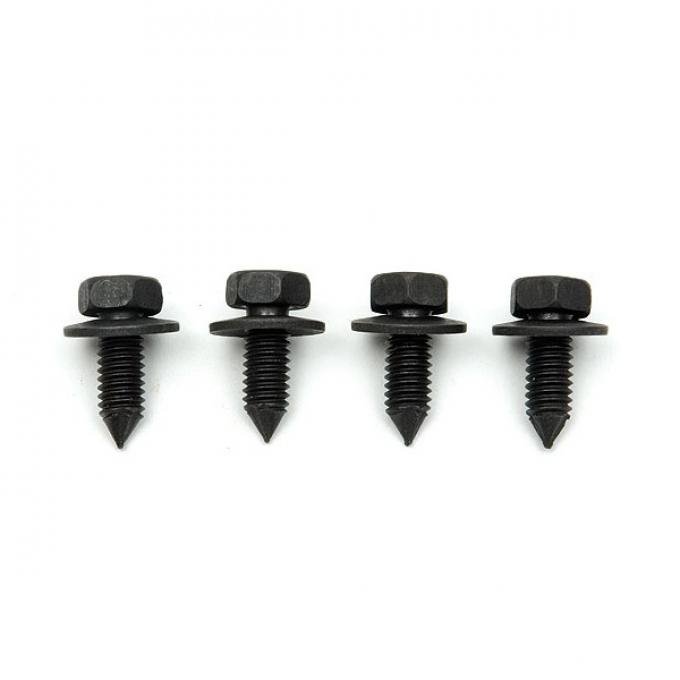 Chevelle Fan Shroud Mounting Fasteners, For 1965 Standard Radiator Or 1966-67 Heavy-Duty Radiator, 1965-1967