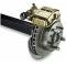 Nova Disc Brake Kit, Front, Caliper, Standard, Drum To Disc, For Staggered Shock Cars, At Wheels Only, 1968-1974