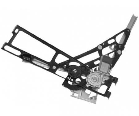 Corvette Window Regulator With Motor, Left, 1984-1996