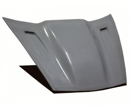 Corvette - RK Sport, Z06 Violator Supercharger Hood, Fiberglass, 2006-2013