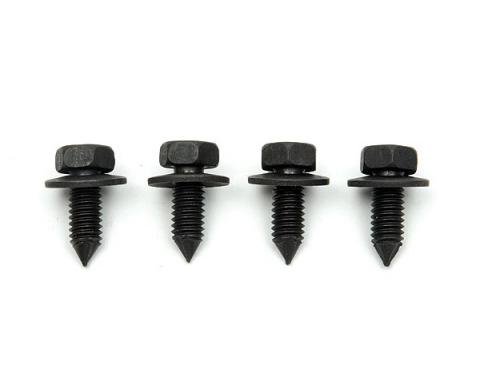 Chevelle Fan Shroud Mounting Fasteners, For 1965 Standard Radiator Or 1966-67 Heavy-Duty Radiator, 1965-1967