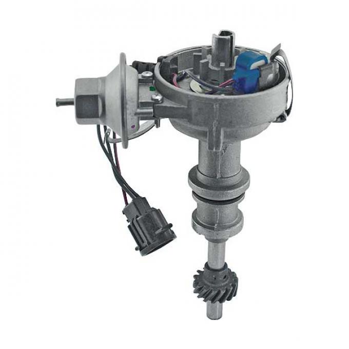 Ford Pickup Truck Distributor - Single Vacuum - Electronic Ignition - 351M, 400 & 460 V8