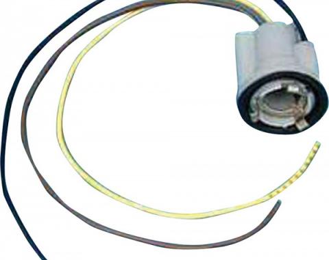 Camaro Taillight Socket, With Wiring Pigtail, 1969-1981