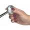 Lokar Shifter for GM TH-350 Automatic Transmission, Single Bend, 12", Midnight Series, Choice of Knobs