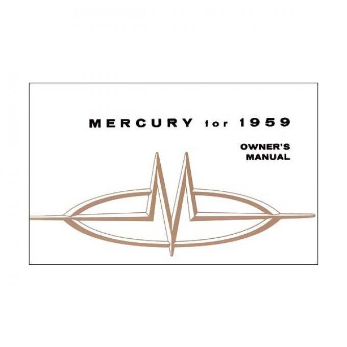 Mercury Owner's Manual - 80 Pages With Illustrations