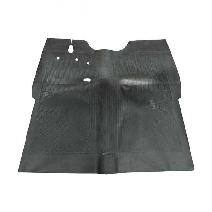 Ford Front Floor Mat - Black Rubber - Ford Passenger