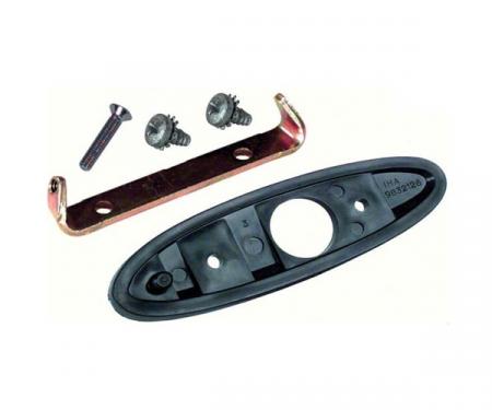 Nova Mirror Bracket Kit, For Remote Bullet Outside Door, Left, 1970-1974