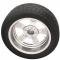 Torq Thrust II Gray 15" Wheels & OHTSU Tires, Mounted & Balanced Package