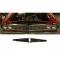 Chevelle Core Support Filler Panel, Black Anodized, 1964