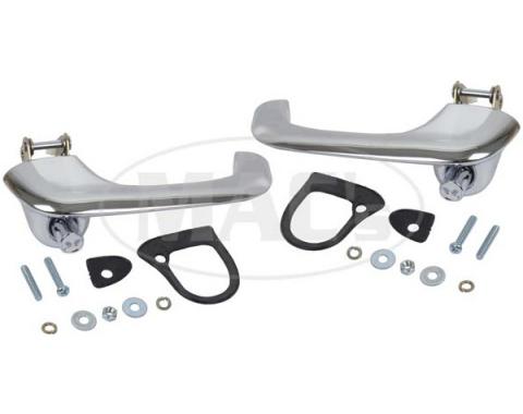 Ford Mustang Outside Door Handle Set - Chrome - Right & Left