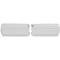 El Camino Arm Rest Bases, White, 1968-1972