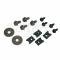 El Camino Air Conditioning Condenser & Bracket Fasteners,1966