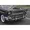 Full Size Chevy Auto Bra, Without Grille Guard Bumpers, Black, 1963