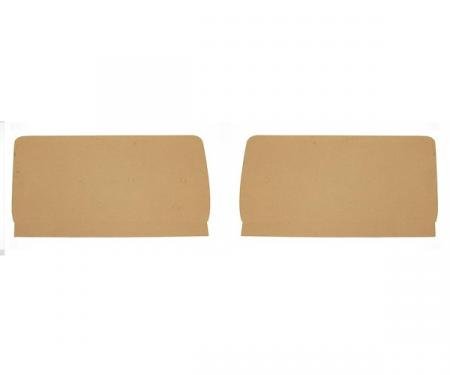 Full Size Chevy Front Door Cardboard Panels, 2-Door Hardtop & Convertible, 1963-1964