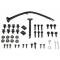 El Camino Heater & Air Conditioning Fastener Kit, Big Block Forward Of Firewall, 1971