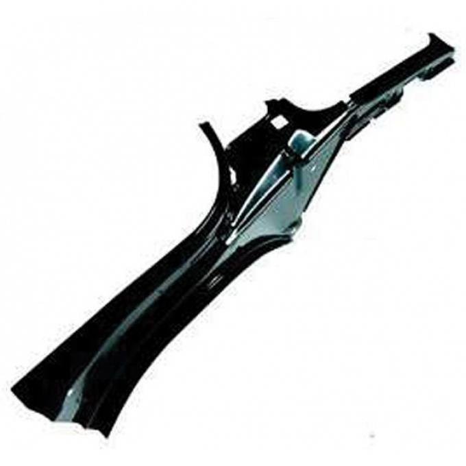 Firebird Inner Quarter Panel Brace, Convertible, Left, 1969
