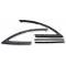 Chevelle Vent Window Weatherstrip Set, 2-Door Coupe & Convertible,1966-1967