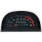 Firebird Tachometer, Hood, 5500-8000 Redline, 1967