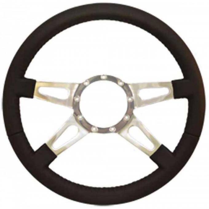 Firebird Steering Wheel, Volante S9, Black Leather, 1967-2002