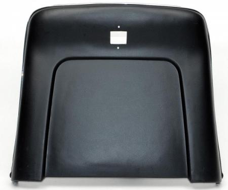 El Camino Bucket Seat Backs, Black, 1969-1972