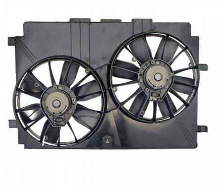 Corvette Radiator Dual Fan Assembly, 1998-2004