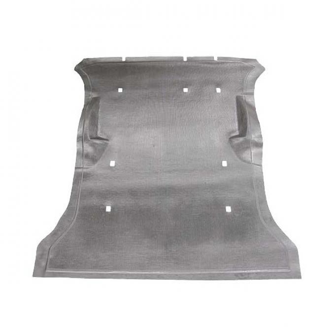 Ford Rear Cargo Deck Mat - Black Rubber - Ford Station Wagon