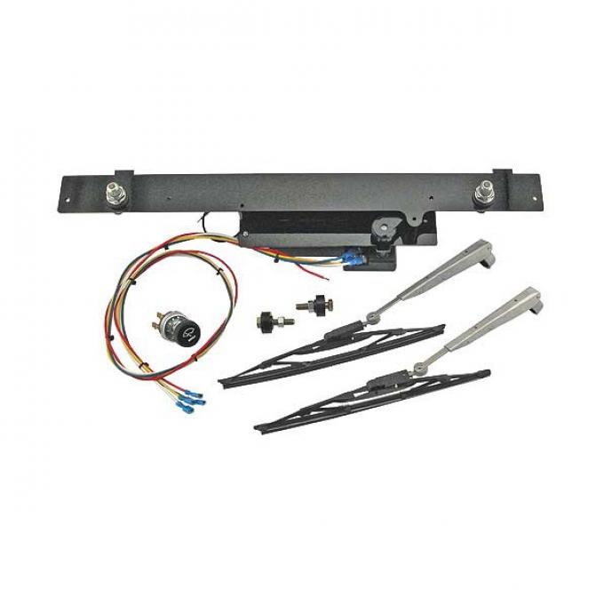 Complete Electric Wiper System - Clean Wipe - 12 Volt - Ford Pickup Truck
