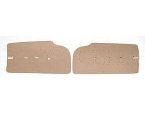 Full Size Chevy Front Door Cardboard Panels, Impala Hardtop & Convertible, 1958